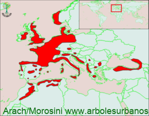 Area de Distribución Natural