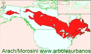 Area de Distribución Natural