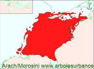 Area de Distribución Natural
