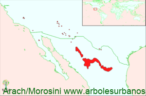 Area de Distribución natura;
